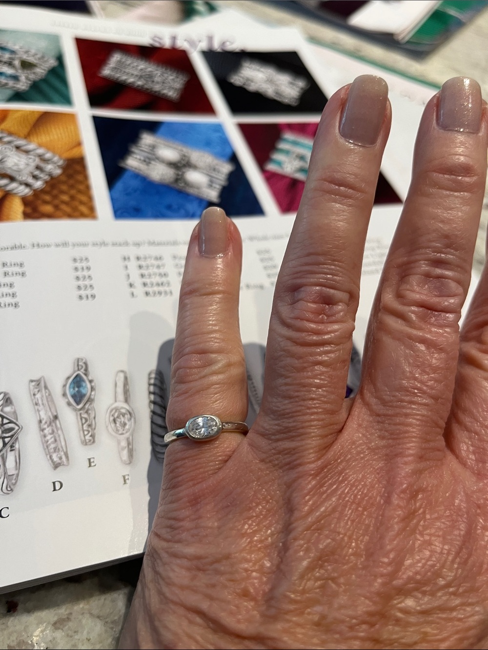 Silpada oval ring